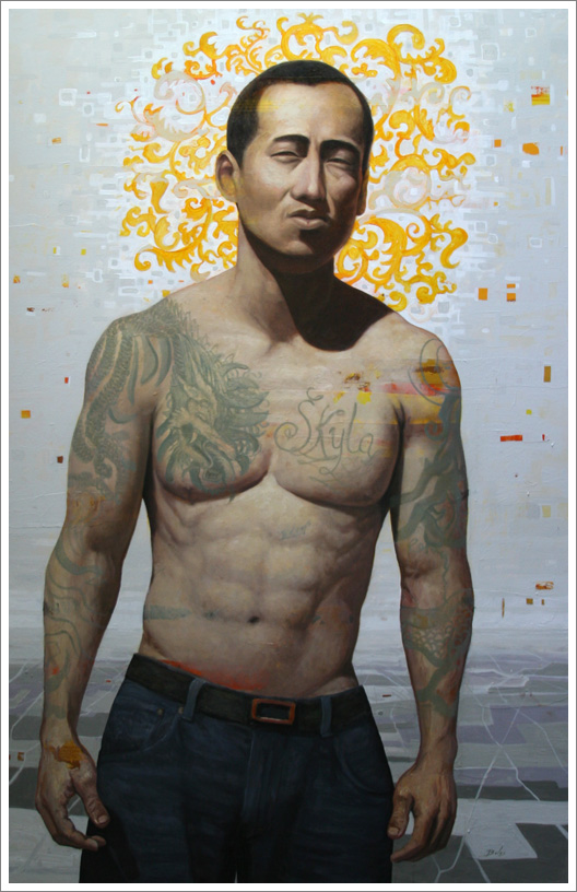 brian – oil on linen – 36 x 56 inch
