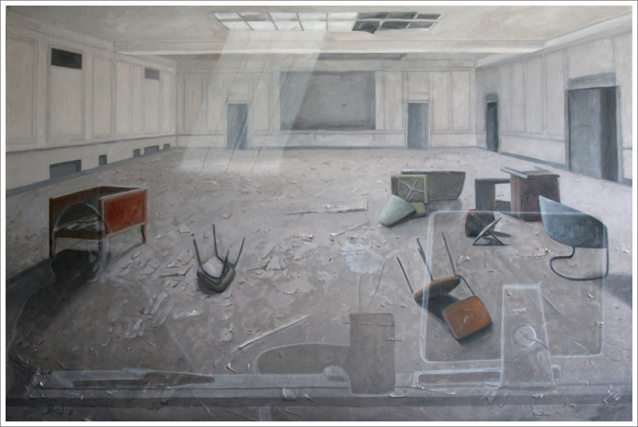 room – oil on canvas