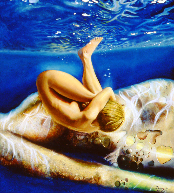 dreaming – oil on canvas – 24 x 24