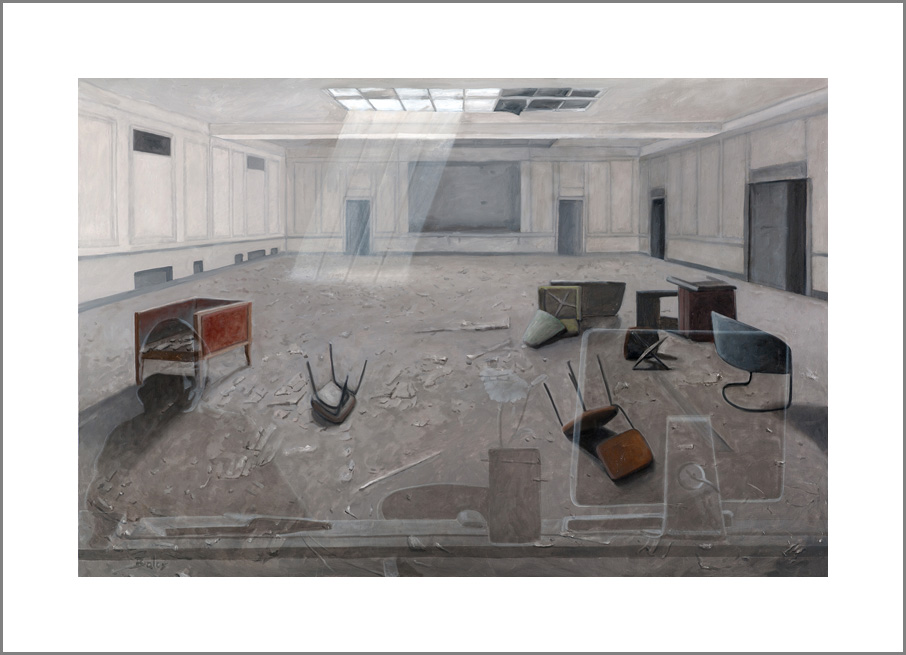 The Room - 36 x 24 - limited edition print